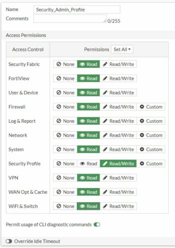 Basic Settings Fortigate Firewall