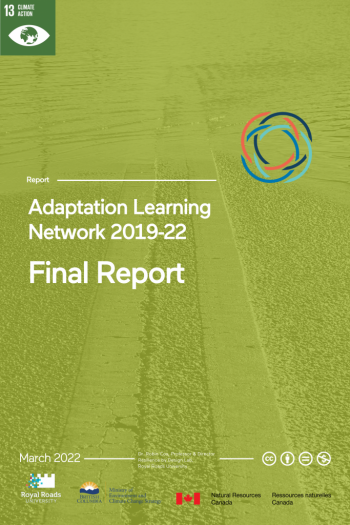 Cover image for Adaptation Learning Network Final Report