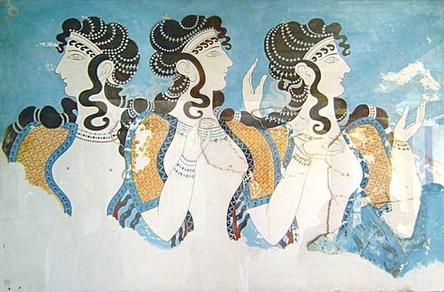 Minoan. Our Lady Of The Sports.  Minoan, Minoan art, Ancient art