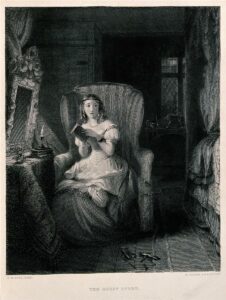 "The Ghost Story," by Robert William Buss (1804-1875).