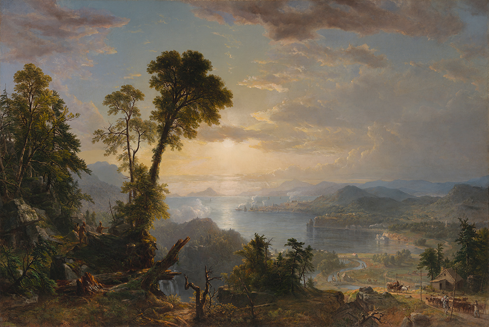 Progress (The Advance of Civilization) by Asher B. Durand, 1853, oil on canvas, Virginia Museum of Fine Arts