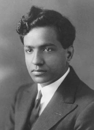 Photograph of Subrahmanyan Chandrasekhar.