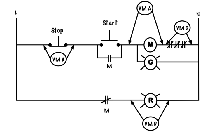 Voltage Drops in Control Circuits – Basic Motor Control