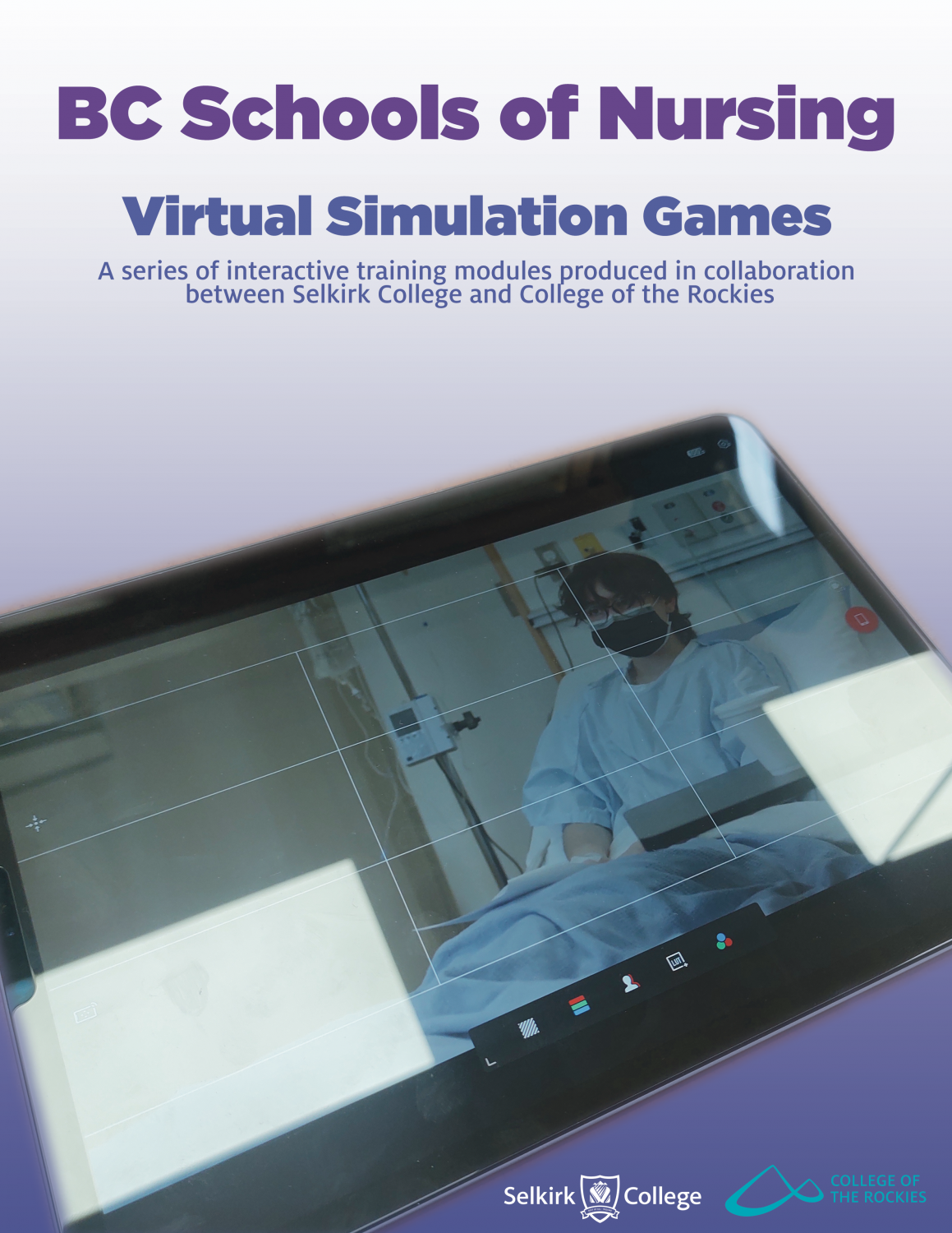 Cover image for BC Schools of Nursing Virtual Simulation Games