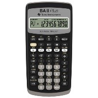 Decorative image of a BA II Plus Calculator