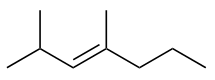 2,4-dimethylhept-3-ene