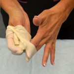 Remove non-sterile gloves