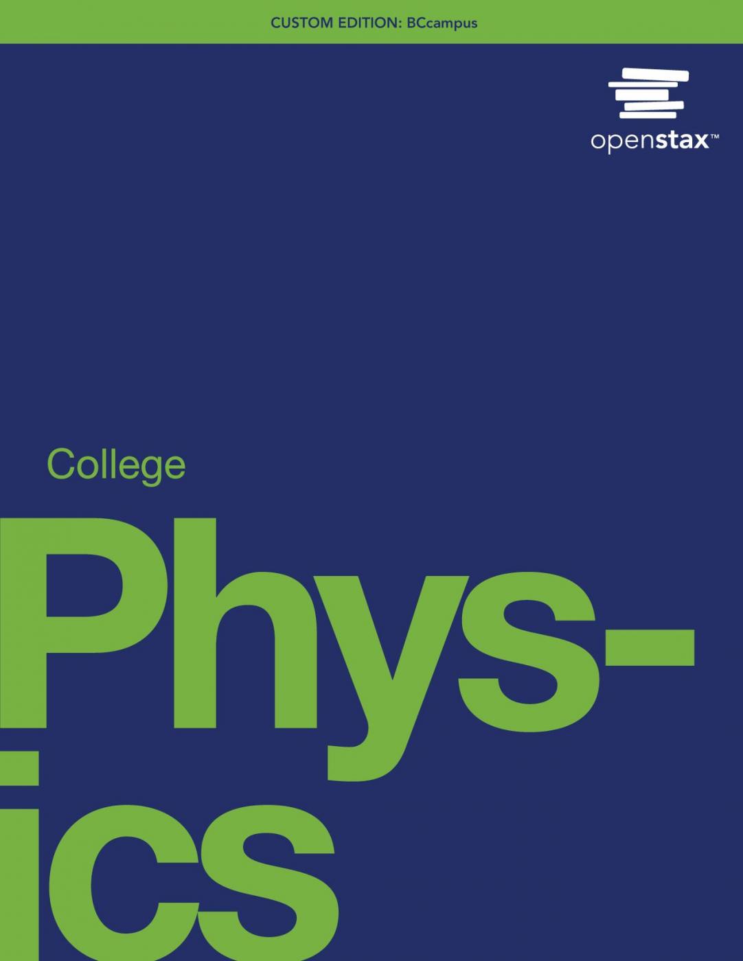 Cover image for College Physics: OpenStax