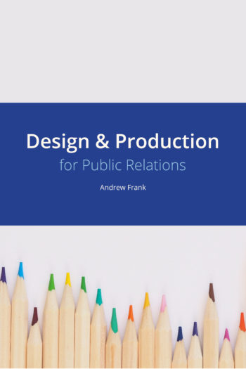 Cover image for Design & Production for Public Relations