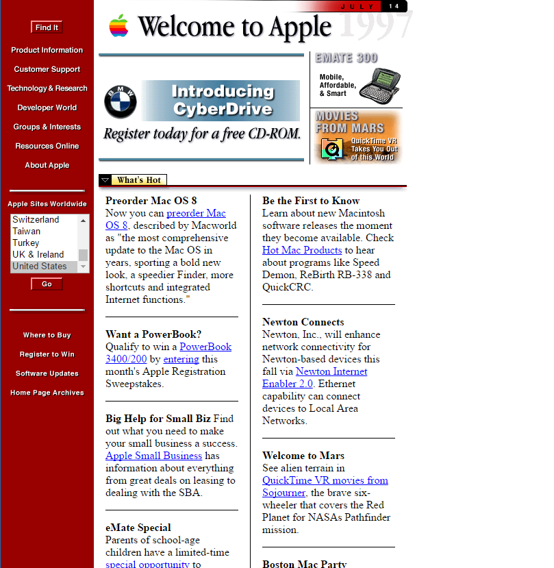 apple.com 1998