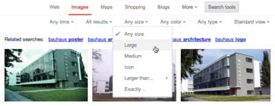 Refining your search with Google search tools