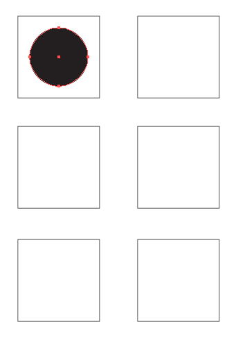 Image of black circle in square 1