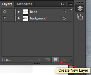 Create a New Layer from the Layers panel