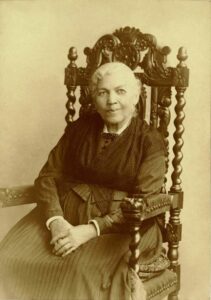 This is an photograph taken of Harriet Jacobs (AKA Linda Brent).