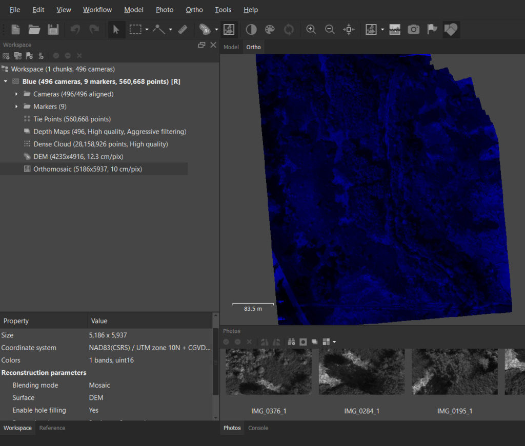 Chapter 2.3 – Orthomosaics – Processing Multi-spectral Imagery With ...