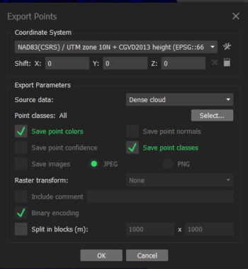 Chapter 3.1 – Export Dense Cloud – Processing Multi-spectral Imagery ...