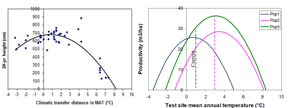 Figure 2.1.4. A climatic transfer and response functions