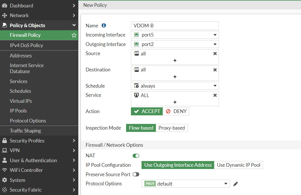 8.1 VDOM – FortiGate Firewall