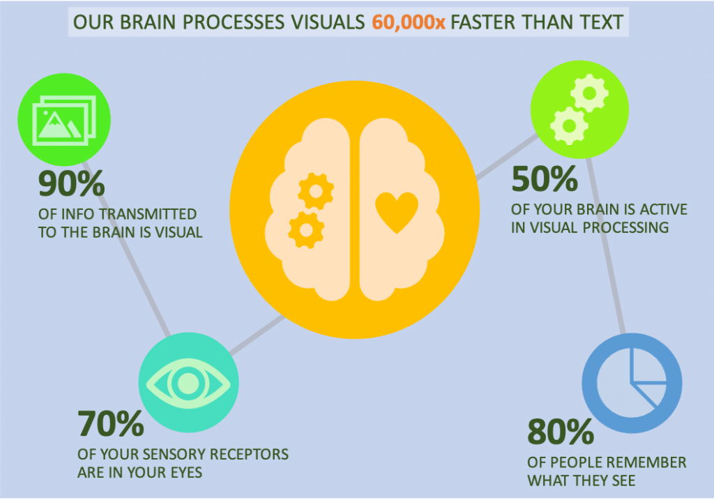 Our Brains and The Reasons Visuals Are Important