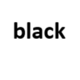 black