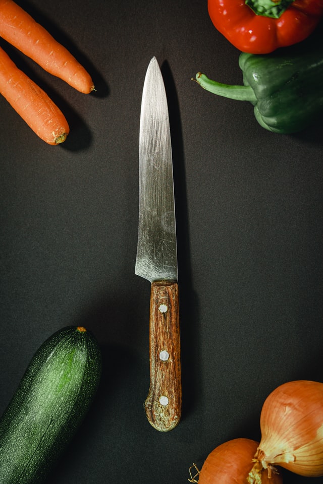 un couteau