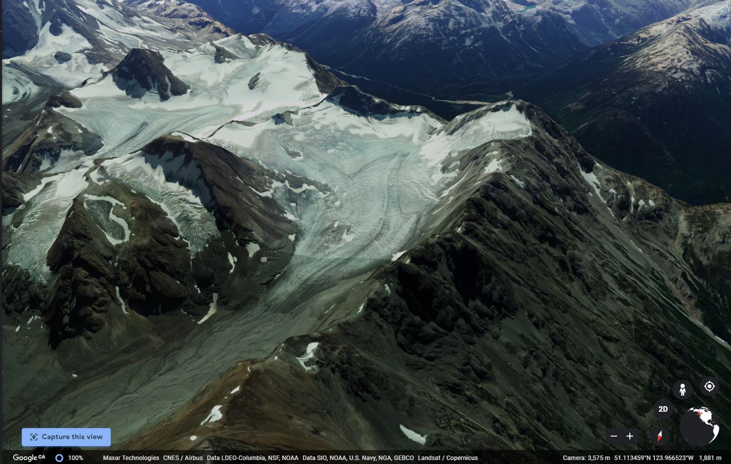 alpine glaciers landforms