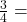 Rendered by QuickLaTeX.com \frac{3}{4} = \text{_____}\%