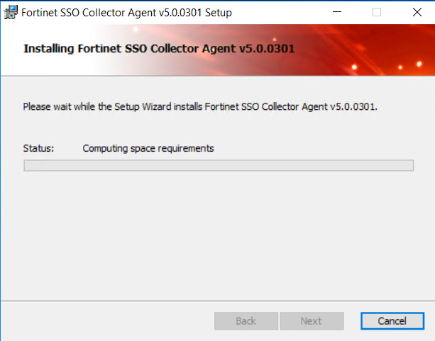 Step2- Install FSSO Agent