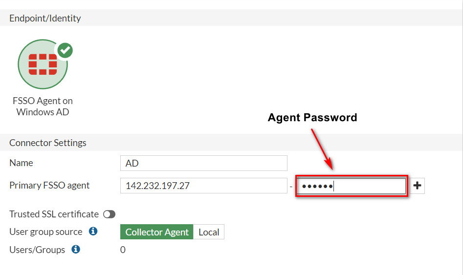 Set FFSO Agent settings