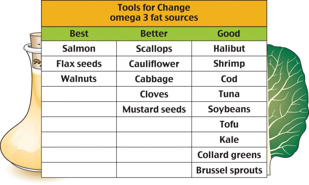 Omega 3 fat sources