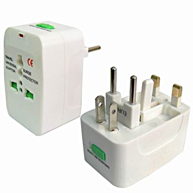 A photo graph of two plug in transformers operated on voltages other than common one hundred twenty volt AC.