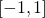 \left[-1,1\right]