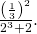 \frac{{\left(\frac{1}{3}\right)}^{2}}{{2}^{3}+2}.