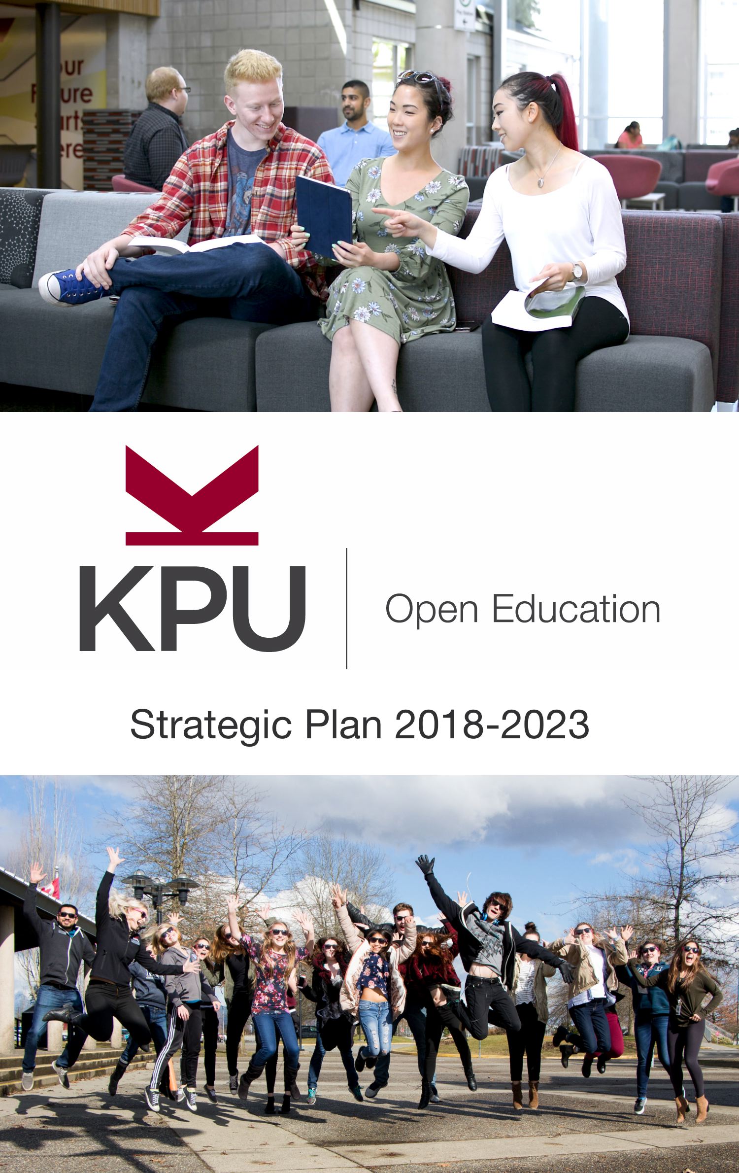 Cover image for Open Education Strategic Plan 2018-2023