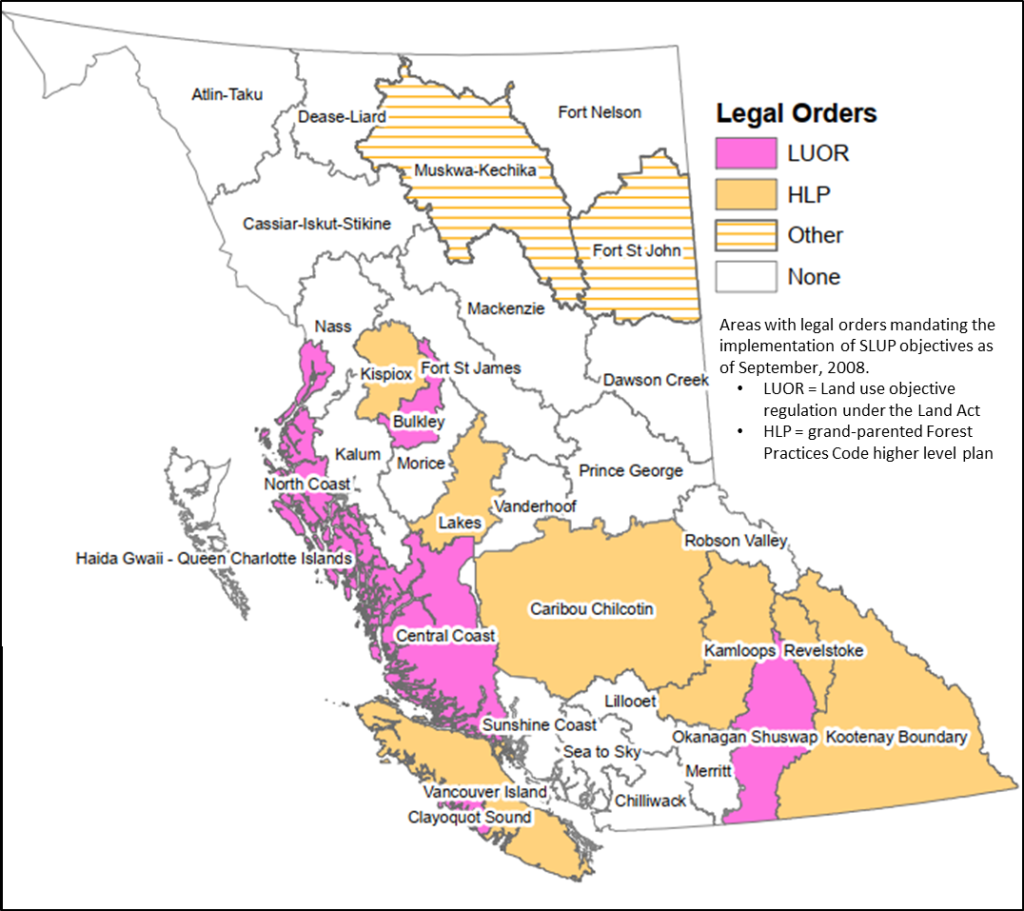 Regional Land Use Planning Land Use Planning in British Columbia