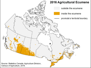 Agricultural Land Base in Canada