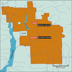 Kemess mine locations