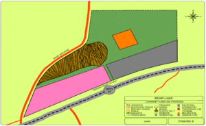 Bear Lake land use map