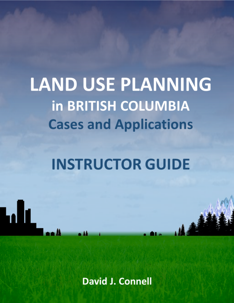 Land Use Planning in British Columbia Cases and Applications Simple