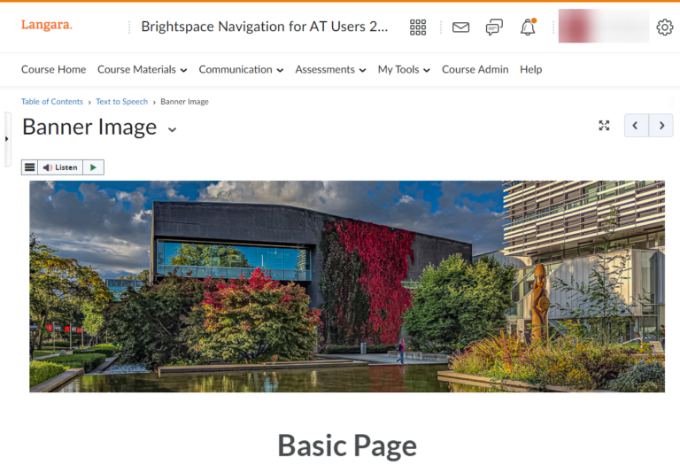 Images in Brightspace – Quick Start Guides for EdTech Tools