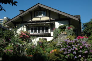 Hirshfield House in Vancouver's West End is an example of the Arts & Crafts style that recalled English village life rather than embracing modern city life.