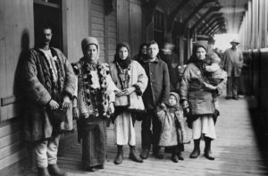 Sifton's ideal immigrants. A family newly arrived from Galicia, ca.1911. (Photo by William James Topley / Library and Archives Canada / PA-010401) http://collectionscanada.gc.ca/pam_archives/index.php?fuseaction=genitem.displayItem&rec_nbr=3193424&lang=eng