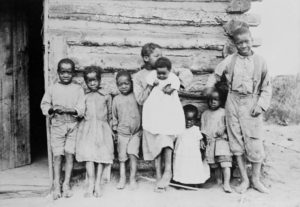 African-Americans made their way to north-central Alberta, like this group at Athabasca Landing. (Canada. Dept. of Interior / Library and Archives Canada / PA-040745) http://collectionscanada.gc.ca/pam_archives/index.php?fuseaction=genitem.displayItem&rec_nbr=3193364&lang=eng