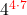 4^{\color{red}{4 \cdot 7}}