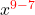 x^{\color{red}{9-7}}