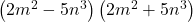 \left(2{m}^{2}-5{n}^{3}\right)\left(2{m}^{2}+5{n}^{3}\right)