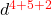 d^{\color{red}{4+5+2}}