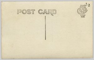 The reverse side of the postcard in Figure 10.1.