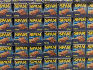 Multiple packages of spam