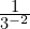 \frac{1}{{3}^{-2}}